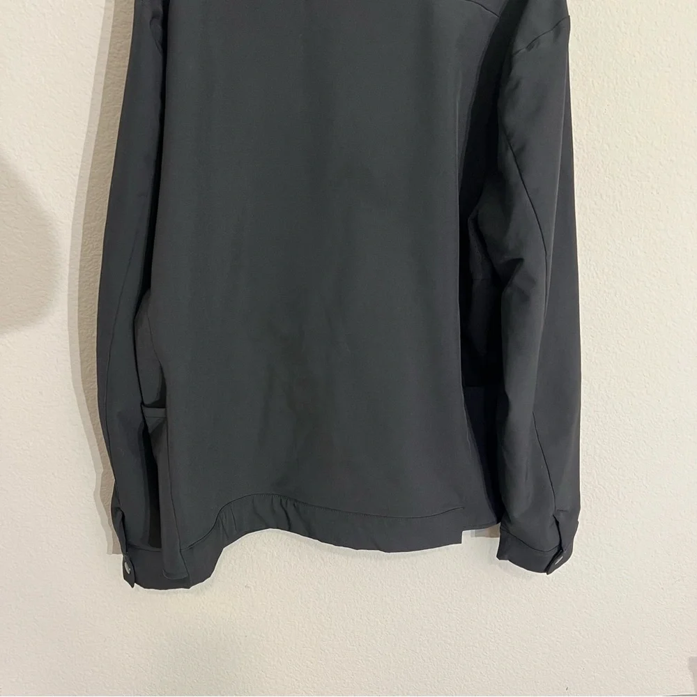 BYLT men’s district jacket black stretch classic size XL snap button up - Picture 15 of 16